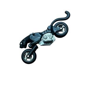Fisher Price Imaginext Catwoman Black Panther Cycle DC Comics Motorbike 2013